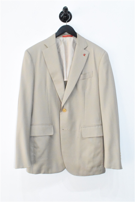 Beige Isaia Blazer, size 40