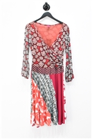 Print Save the Queen A-Line Dress, size L