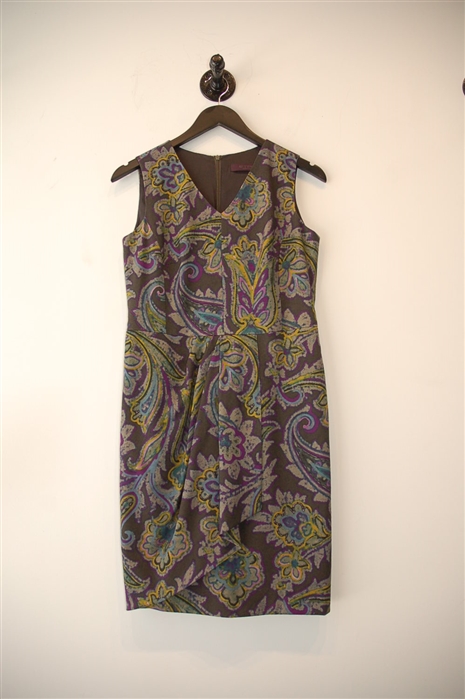 Paisley Etro Sheath Dress, size 6