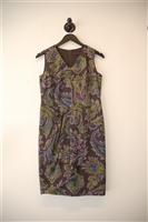 Paisley Etro Sheath Dress, size 6