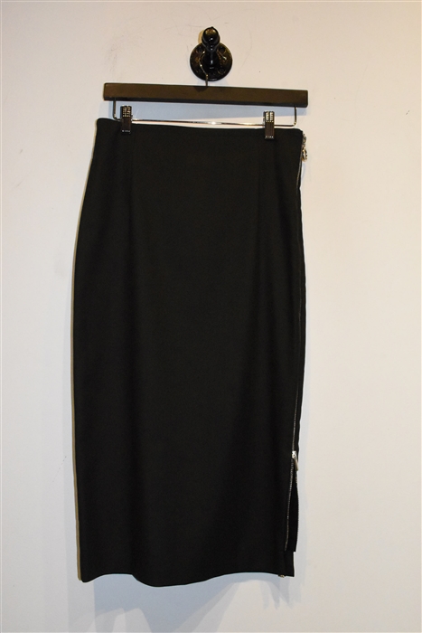 Hunter Green Sportmax Midi Skirt, size 8