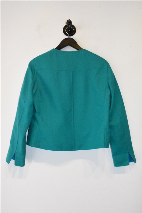 Green & Blue Akris Jacket, size 8