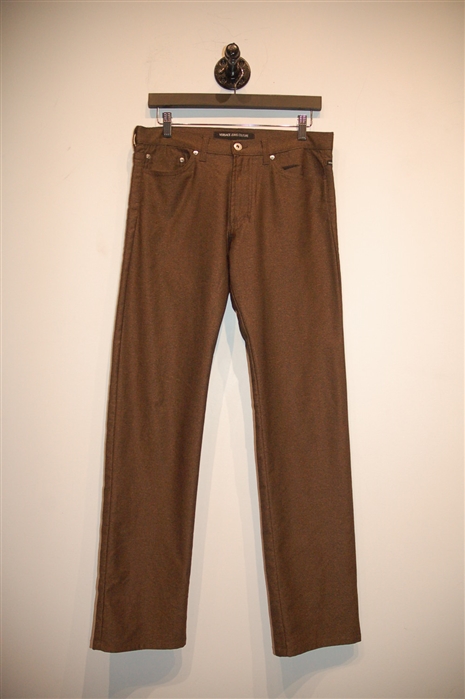 Bronze Versace Jeans Couture Trousers, size 32