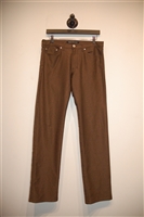 Bronze Versace Jeans Couture Trousers, size 32