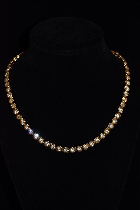 Gold Nina Ricci - Vintage Necklace, size O/S