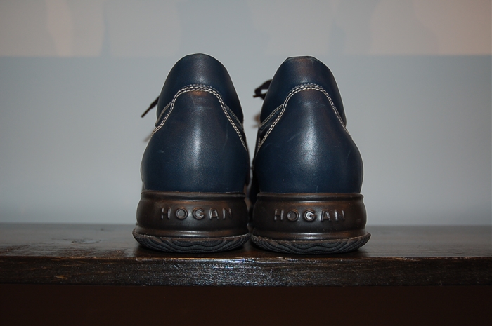 Navy Hogan Sneaker, size 10