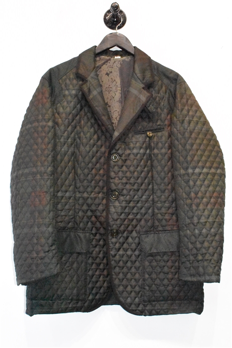 Military Green Etro Quilted Jacket, size L