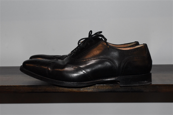 Black Leather Church's Oxford, size 9