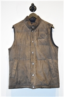 Brown Suede Brunello Cucinelli Vest, size M