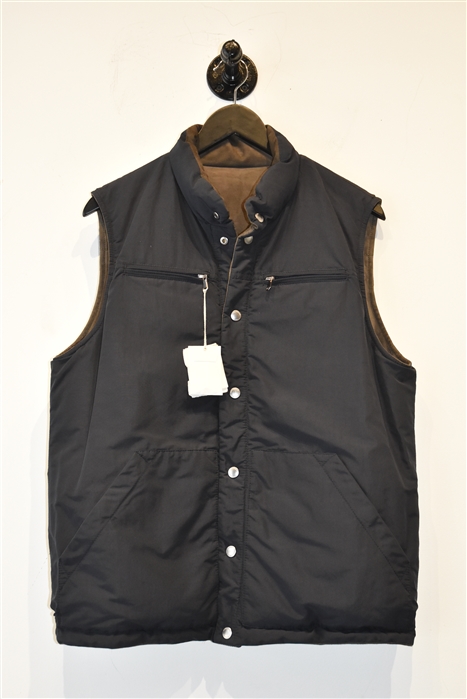 Brown Suede Brunello Cucinelli Vest, size M
