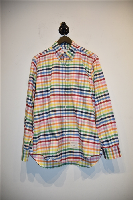 Check Thom Browne Button Shirt, size L