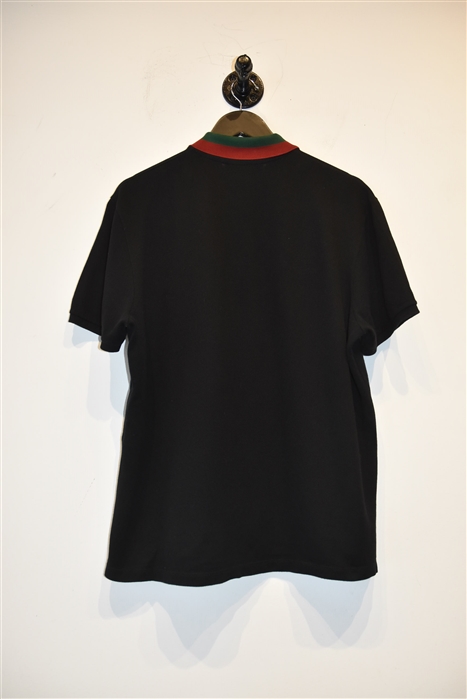 Black Gucci Polo, size 3XL