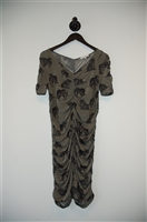 Dark Taupe Sandro Sheath Dress, size M