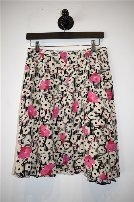 Floral Valentino A-Line Skirt, size 6