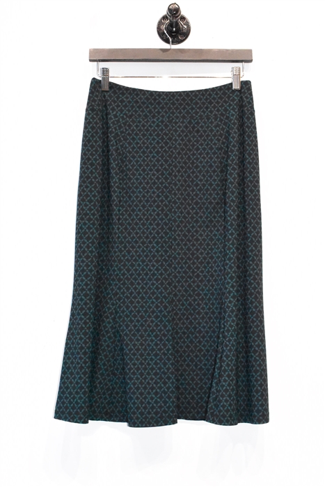 Geometric Comrags Trumpet Skirt, size L