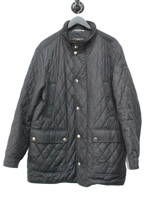 Basic Black Paul & Shark Quilted Jacket, size XL