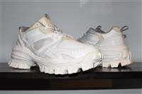 White Leather Juun J Sneaker, size 9