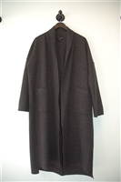 Charcoal Eileen Fisher Long Coat, size XS
