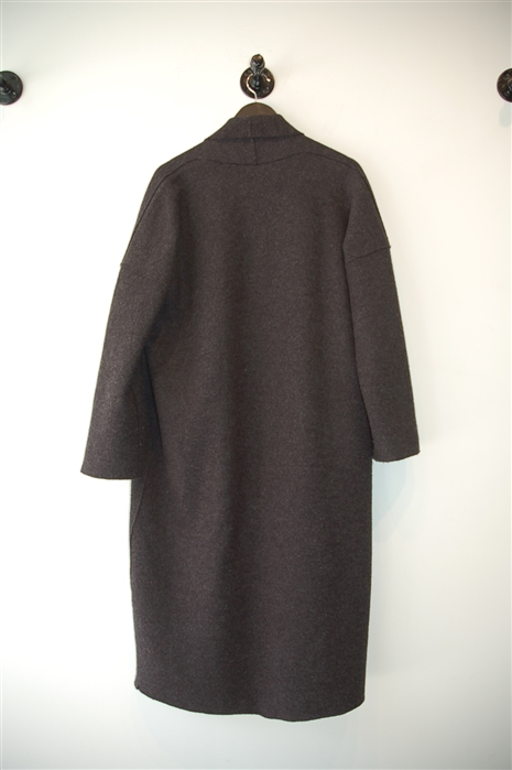 Charcoal Eileen Fisher Long Coat, size XS