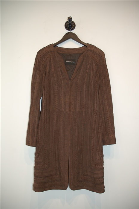 Coffee Emporio Armani Dress Jacket, size 6