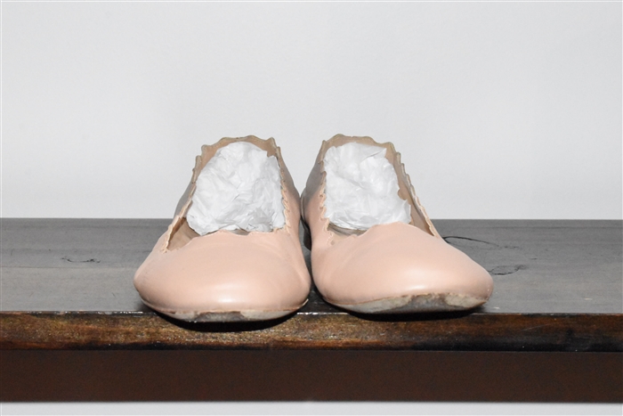Warm Beige Chloe Ballet Flats, size 9.5
