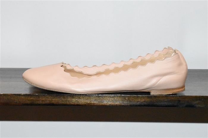 Warm Beige Chloe Ballet Flats, size 9.5