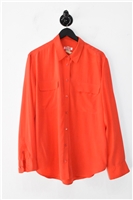 Poppy Equipment Silk Shirt, size L