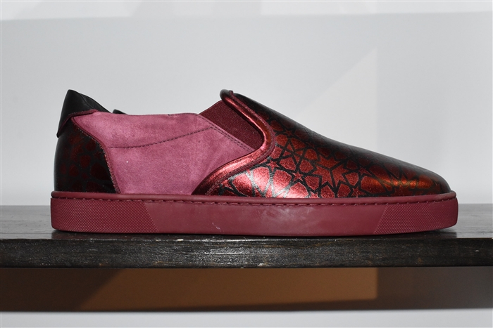 Bordeaux Christian Louboutin Slip-On Sneaker, size 11