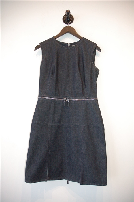 Dark Denim Alexander McQueen Denim Dress, size 8