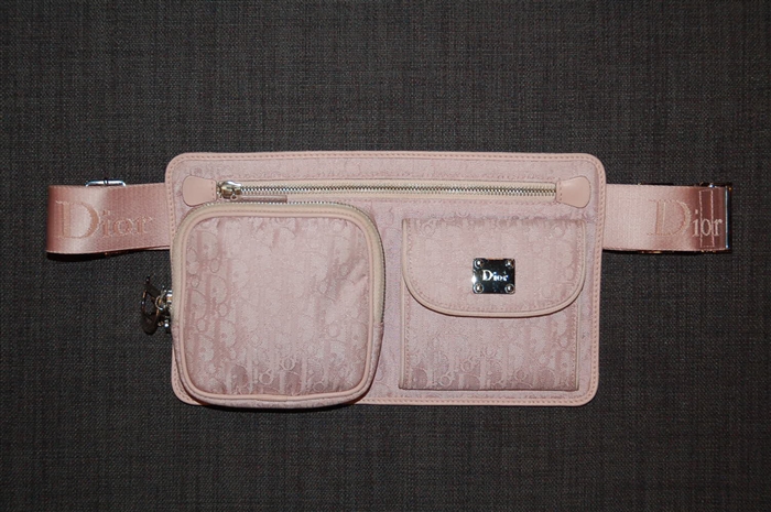 Pastel Pink Dior Belt Bag, size S