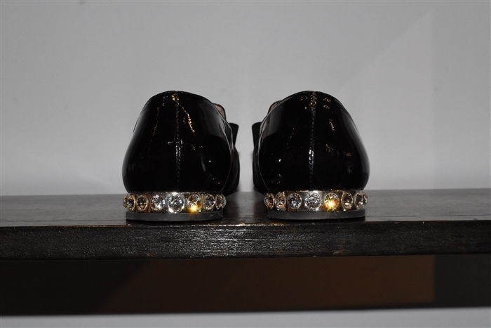 Black Patent Miu Miu Loafer, size 7.5