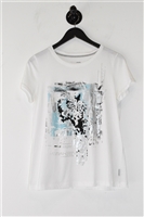 Bright White Marc Cain T-Shirt, size M