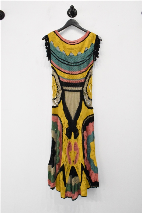 Multicoloured Jean Paul Gaultier - Maille Fit & Flare Dress, size M
