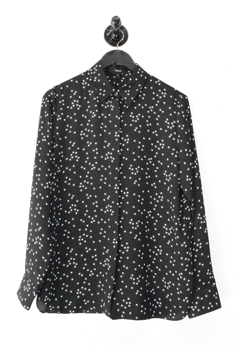 Black & White Theory Shirt, size M