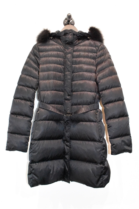 Basic Black Seventy Puffer Coat, size 6