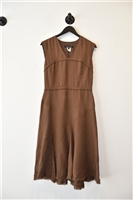 Chocolate Lida Baday A-Line Dress, size 10