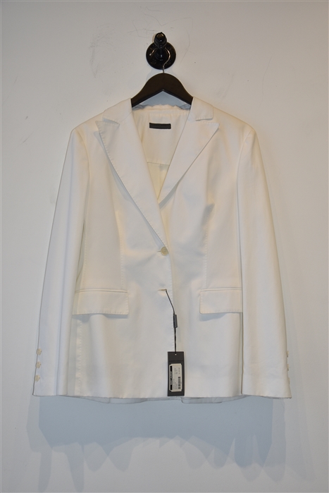 Soft White Alberta Ferretti Pant Suit, size 10