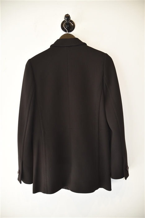 Espresso Prada Jacket, size 4