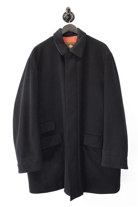 Navy Loro Piana Cashmere Coat, size 2XL