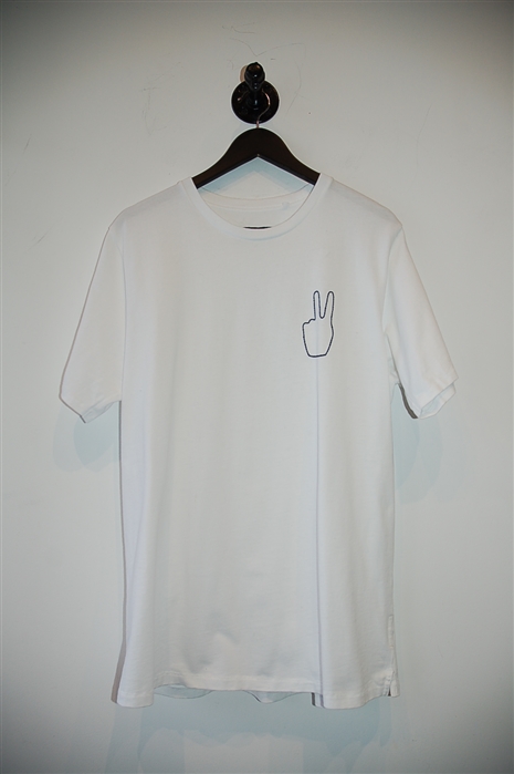 Bright White Rag & Bone T-Shirt, size L