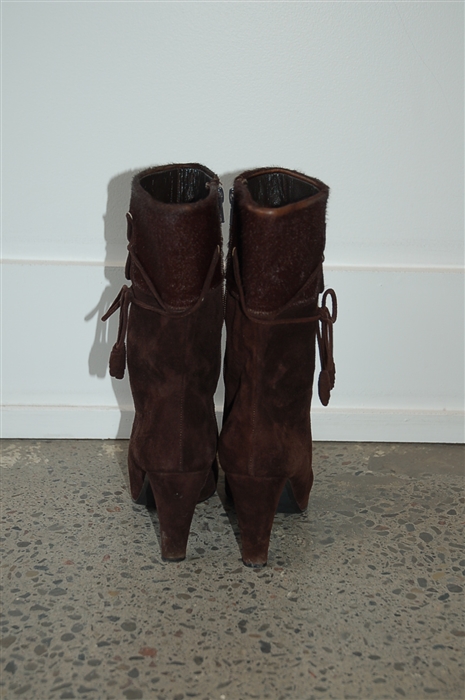 Dark Chocolate Stuart Weitzman Boots, size 6