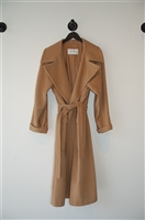Camel Max Mara Wrap Coat, size 8