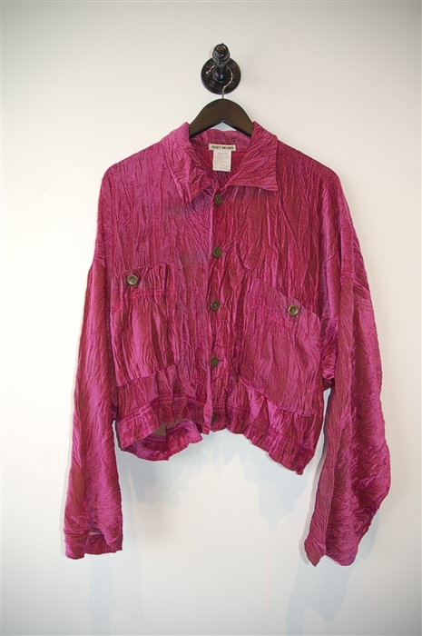 Deep Magenta Issey Miyake - Vintage Jacket, size M