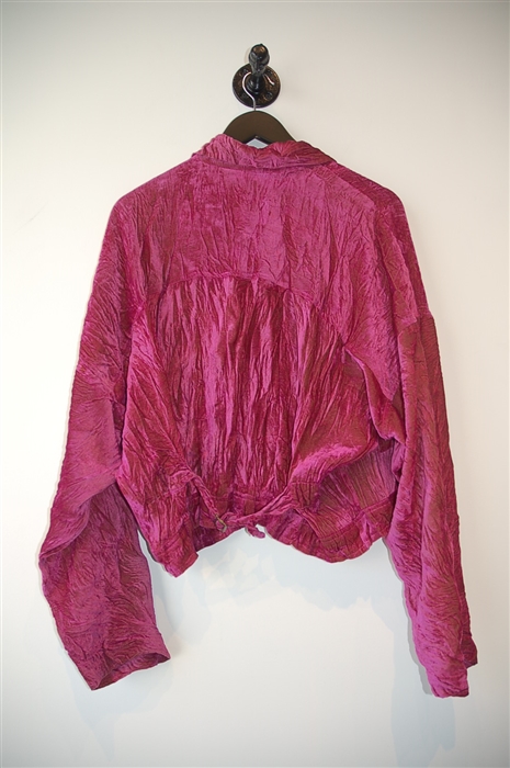 Deep Magenta Issey Miyake - Vintage Jacket, size M