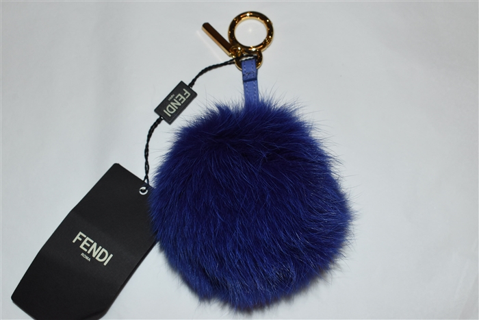Indigo Fendi Charm, size O/S