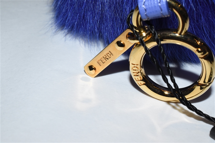 Indigo Fendi Charm, size O/S