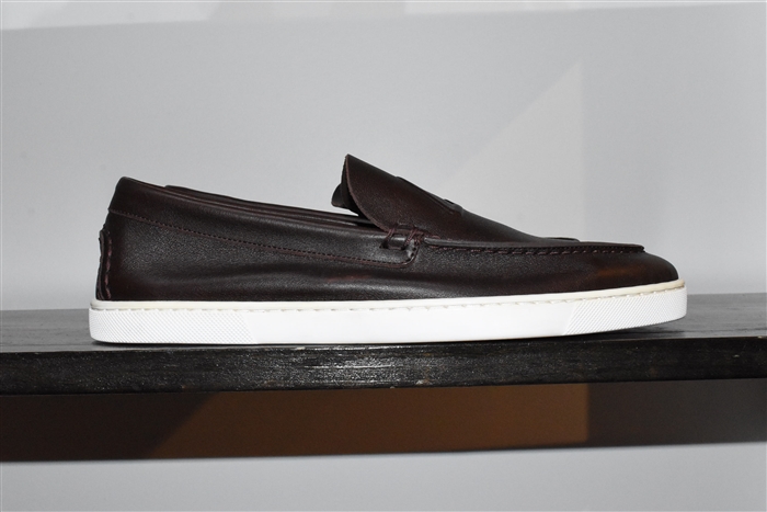 Dark Leather Christian Louboutin Loafer, size 9.5