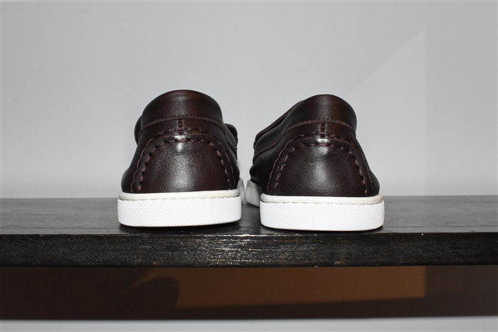 Dark Leather Christian Louboutin Loafer, size 9.5