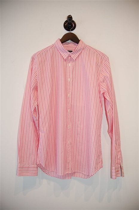 Pink Stripe Paul Smith - PS Button Shirt, size M