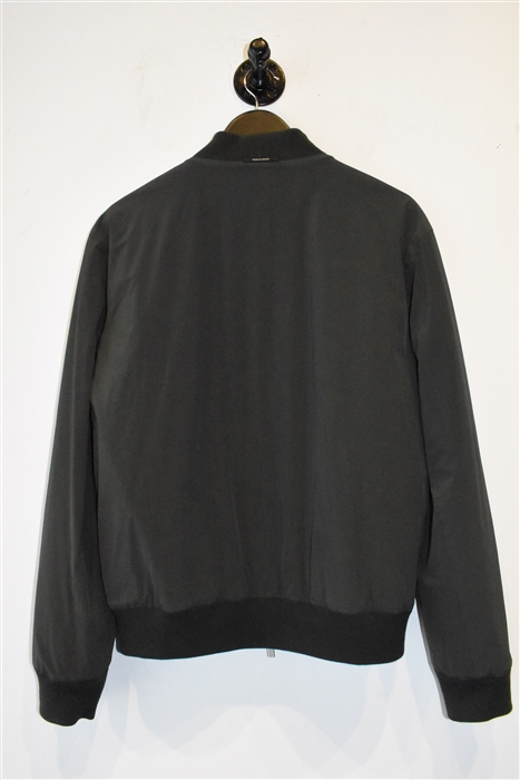Teal Hermes Bomber Jacket, size M